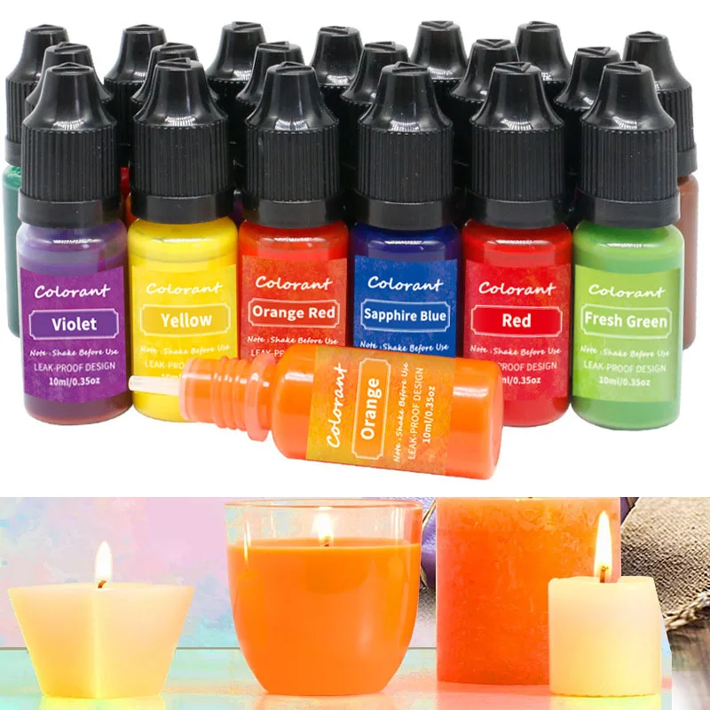 Candle Dye Chip - 20 Màu Tập Trung Cao Handmade