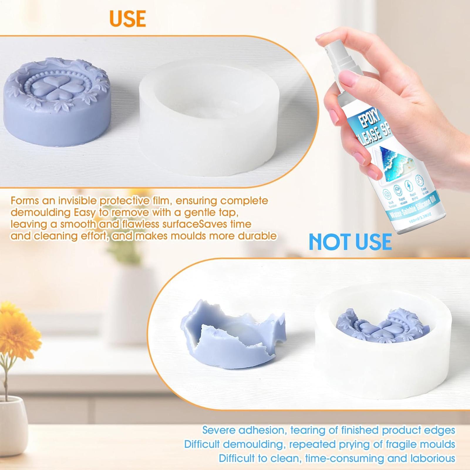 100ml Silicone Release Spray E - đánh giá và giá Candle Making Things