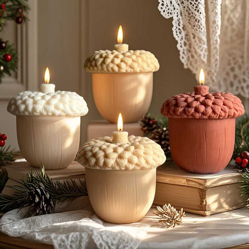 DIY Pinecone Candle Silicone H - đánh giá và giá Candle Making Business