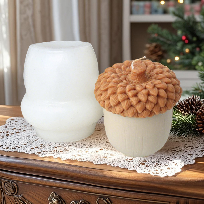 DIY Pinecone Candle Silicone H - đánh giá và giá Candle Making Business