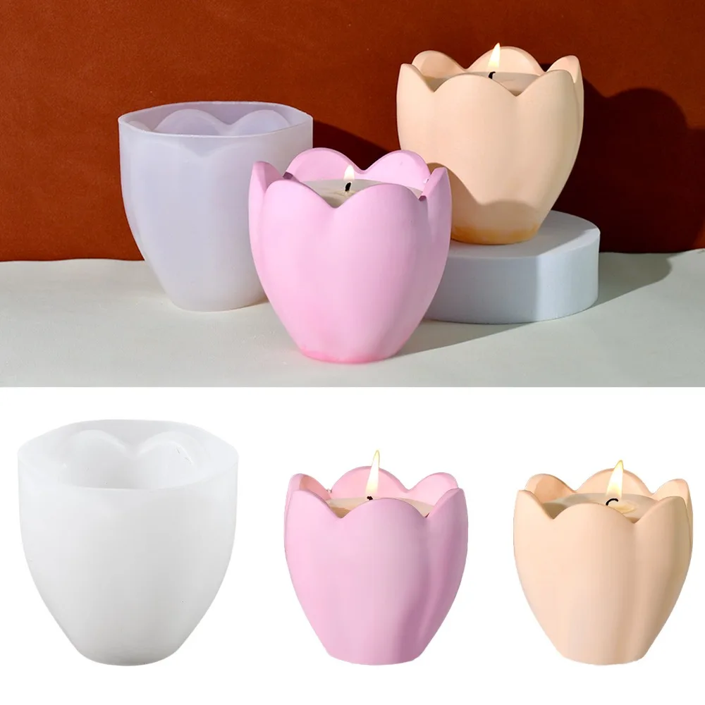 Tulip Candle Holder Silicone M - đánh giá và giá Candle Making Business