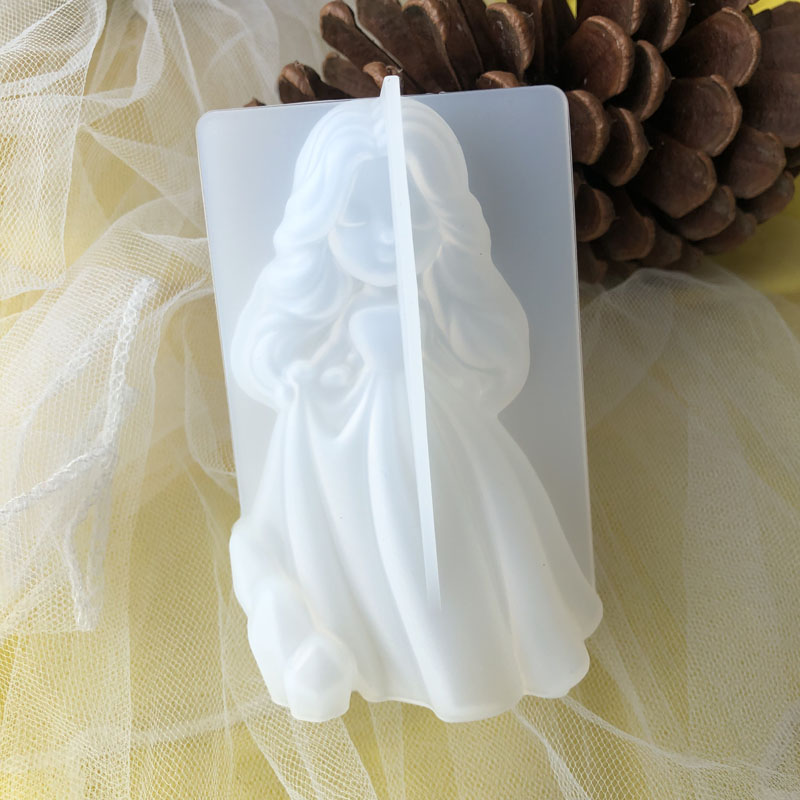 3D Cute Princess Silicone Cand - đánh giá và giá Candle Making Business