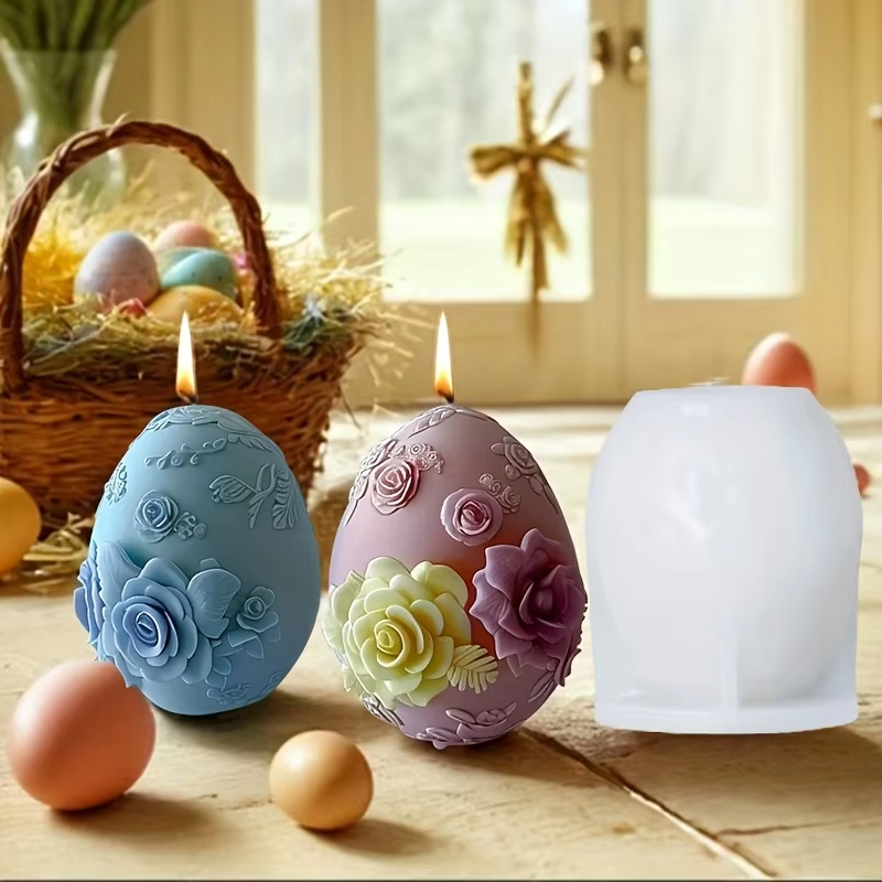 Embossed Flower Egg Mold Reusa - đánh giá và giá Candle Making Bath