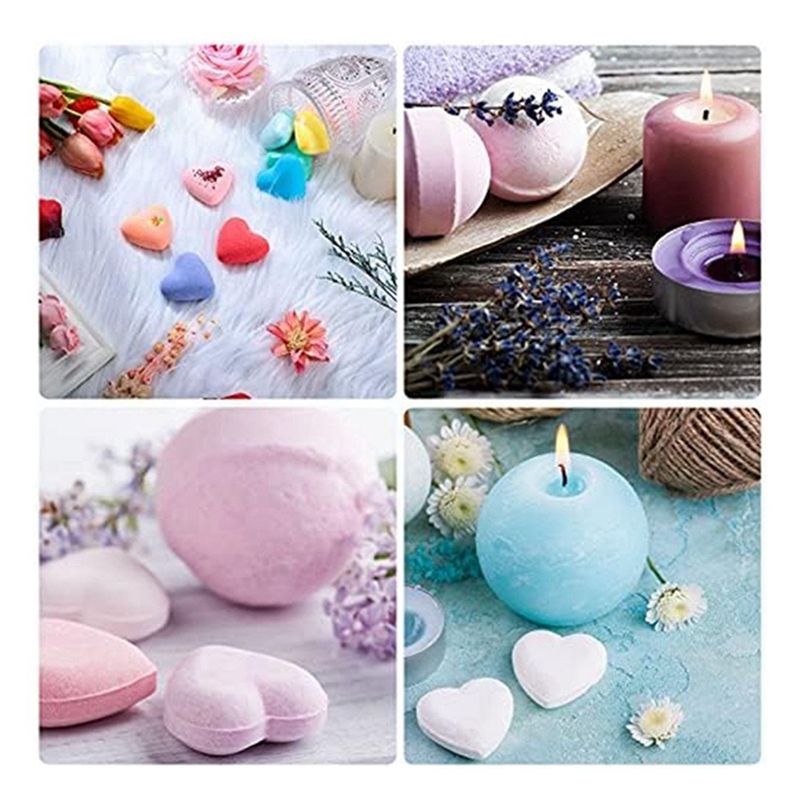 ABKS-24 Pcs 6 Shapes Bath- Mak - đánh giá và giá Candle Making Bath