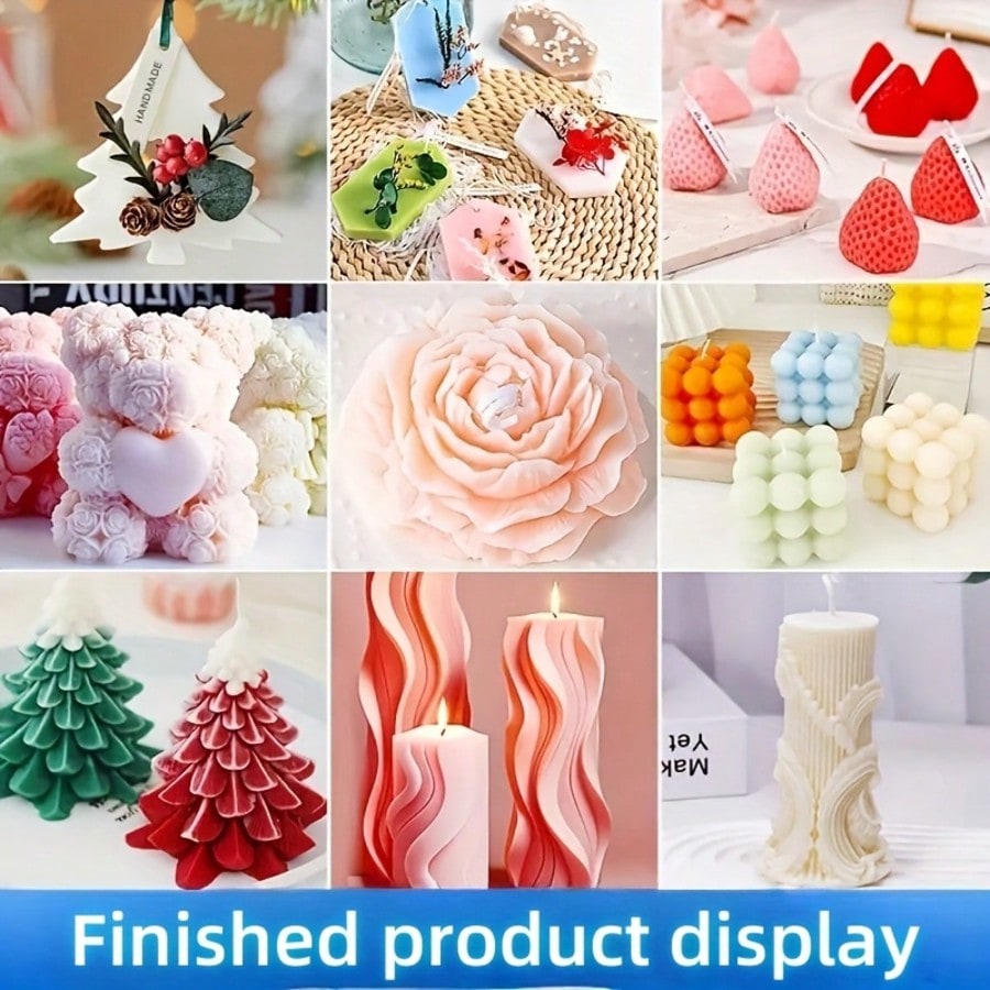 34-Color/16-Color/12-Color/6-C - đánh giá và giá Candle Dye Chip