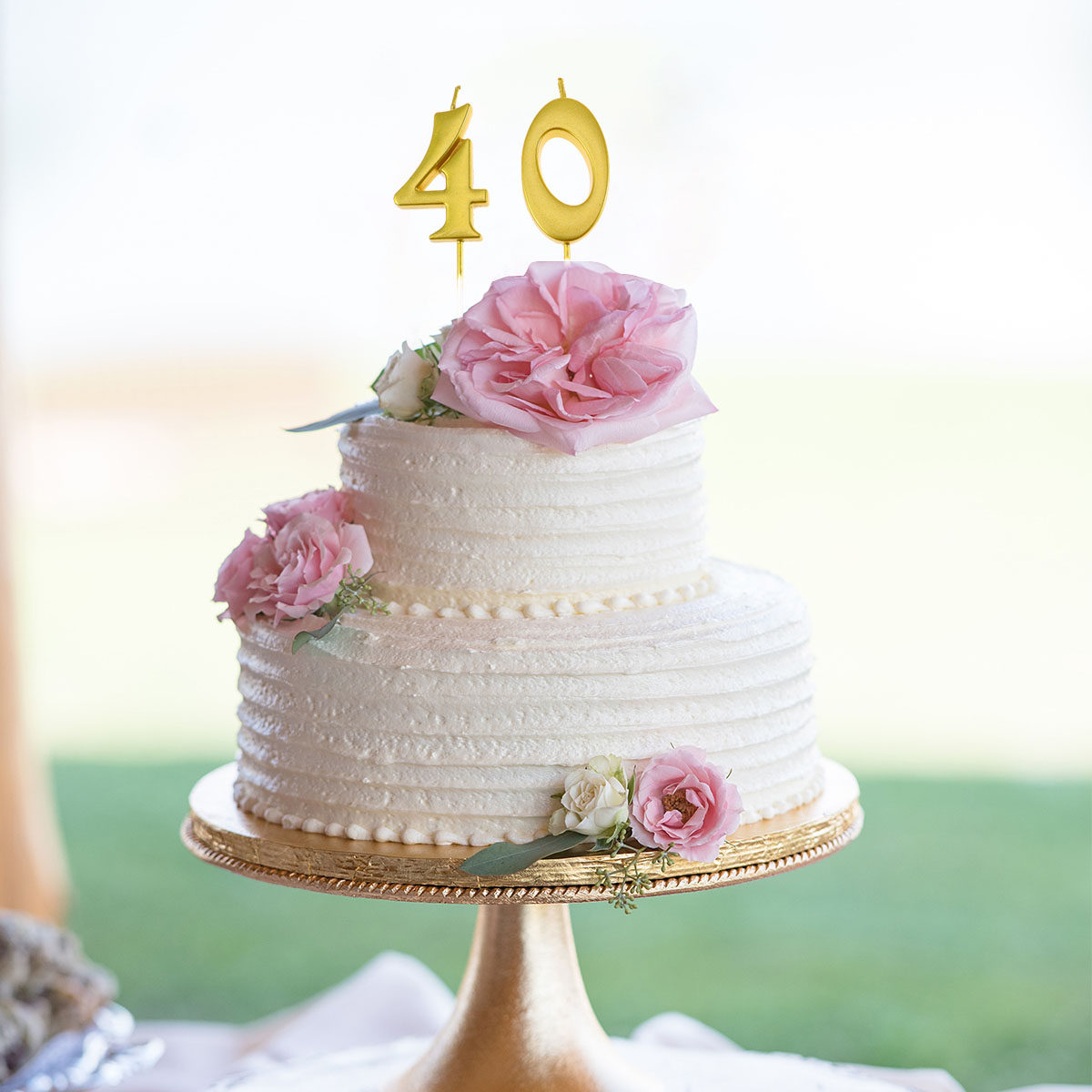 2Pcs 40 Birthday Number Candle - đánh giá và giá Candle Making Things
