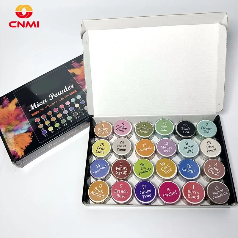 24Colors 6g CNMI Mica Powder C - đánh giá và giá Candle Making Bath