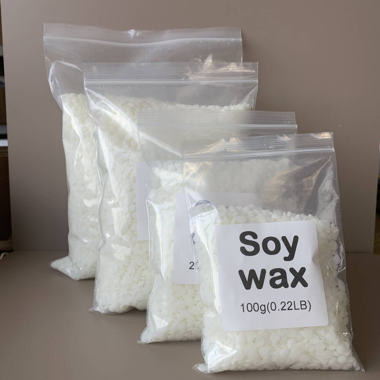 50g-1000g 100% natural Soy Wax - đánh giá và giá Candle Making Wax