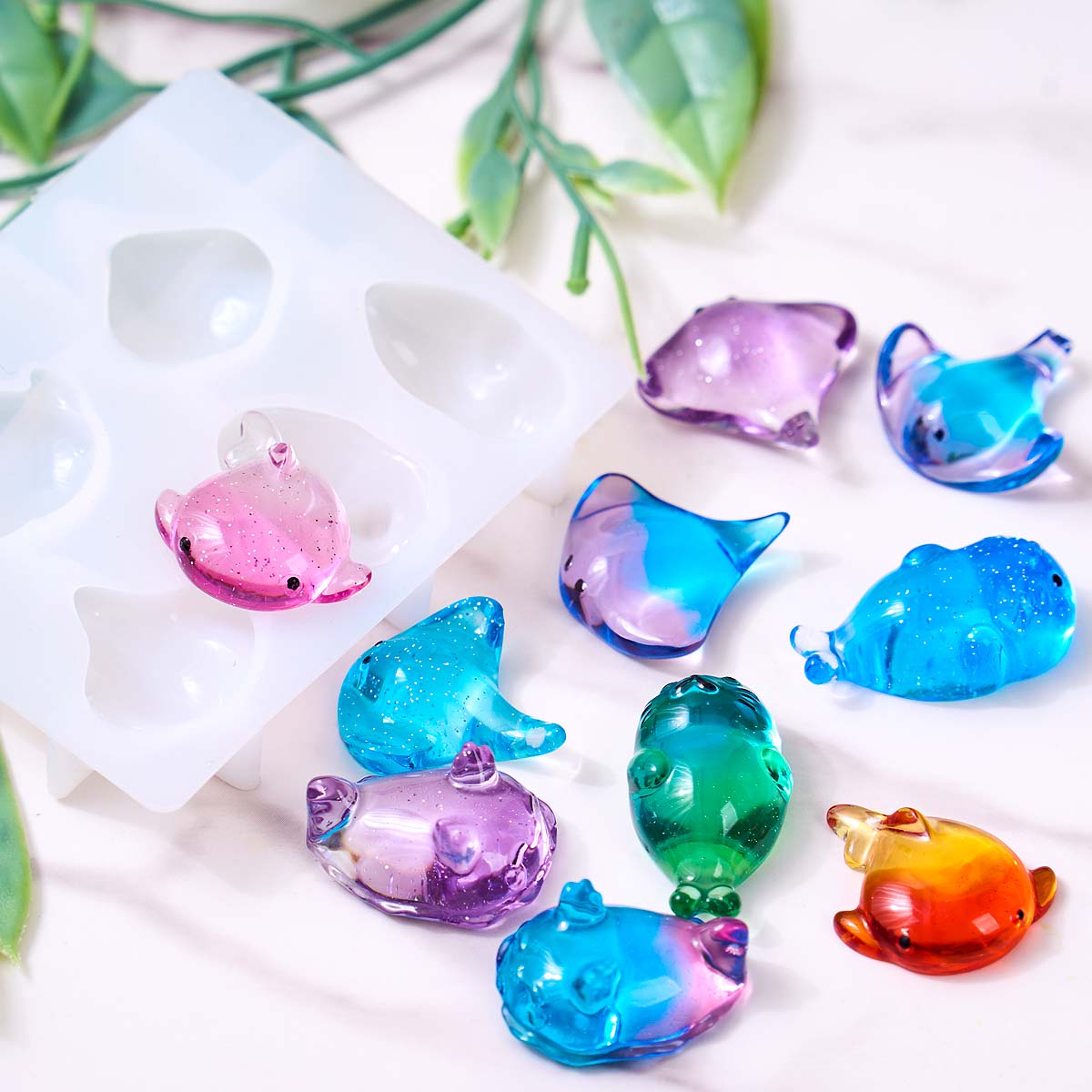 3D Healing Kawaii Manta Ray Wh - đánh giá và giá Candle Making Things