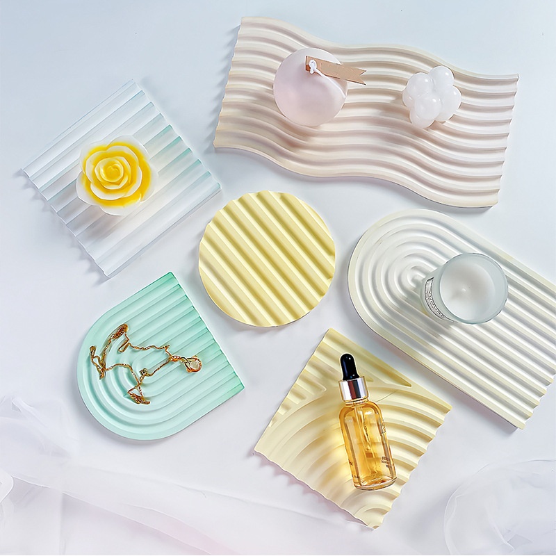 DIY Striped Wave Tray Mold For - đánh giá và giá Candle Making Things