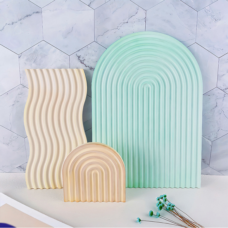 DIY Striped Wave Tray Mold For - đánh giá và giá Candle Making Things