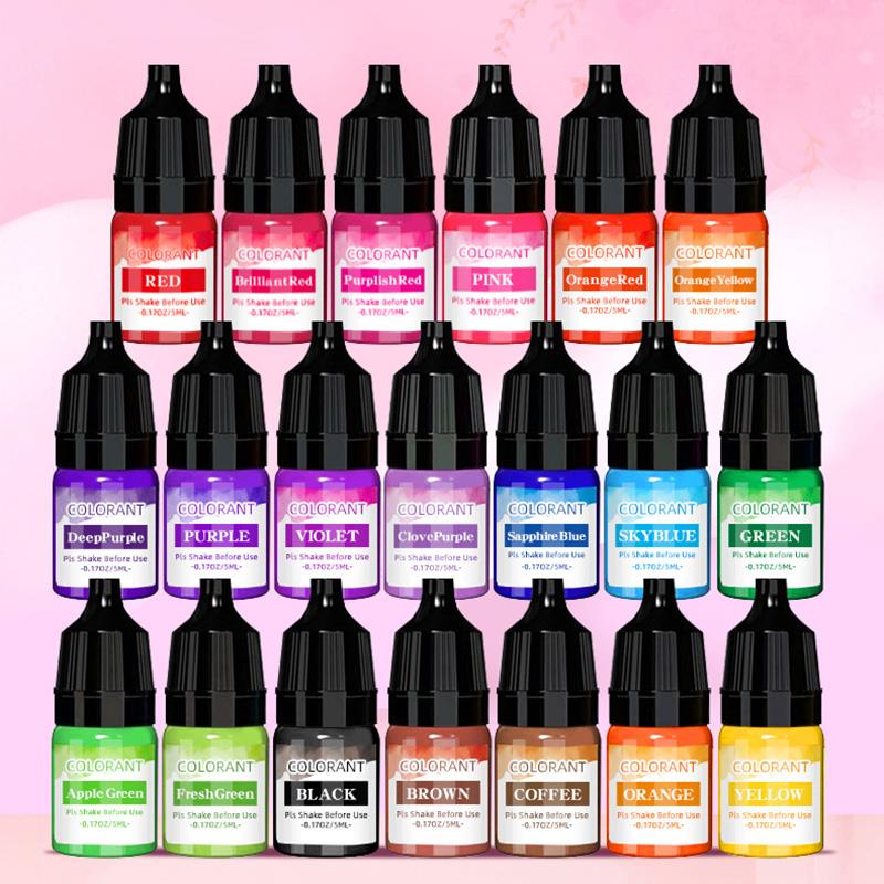 5ml/Bottle Candle Wax Pigment  - đánh giá và giá Candle Dye Chip