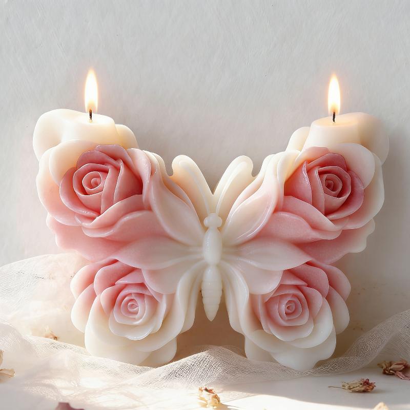 DIY Rose Butterfly Form Silico - đánh giá và giá Candle Making Things