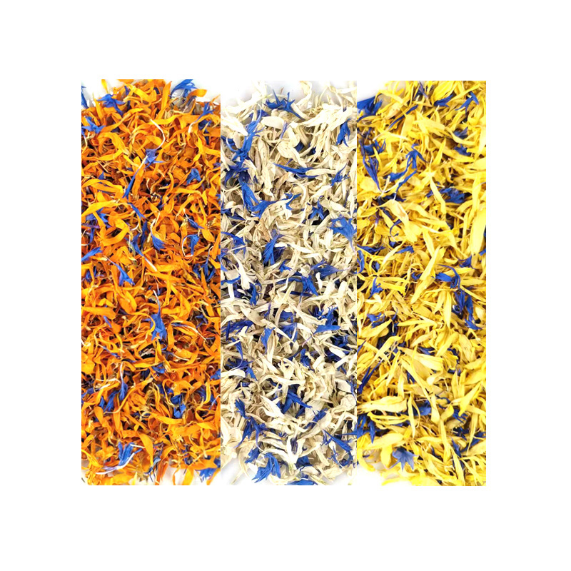 Natural Dried Flowers Cornflow - đánh giá và giá Candle Making Bath